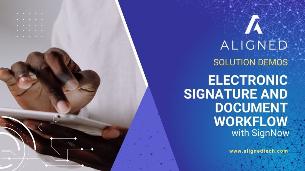 Electronic Signature and Document Workflow